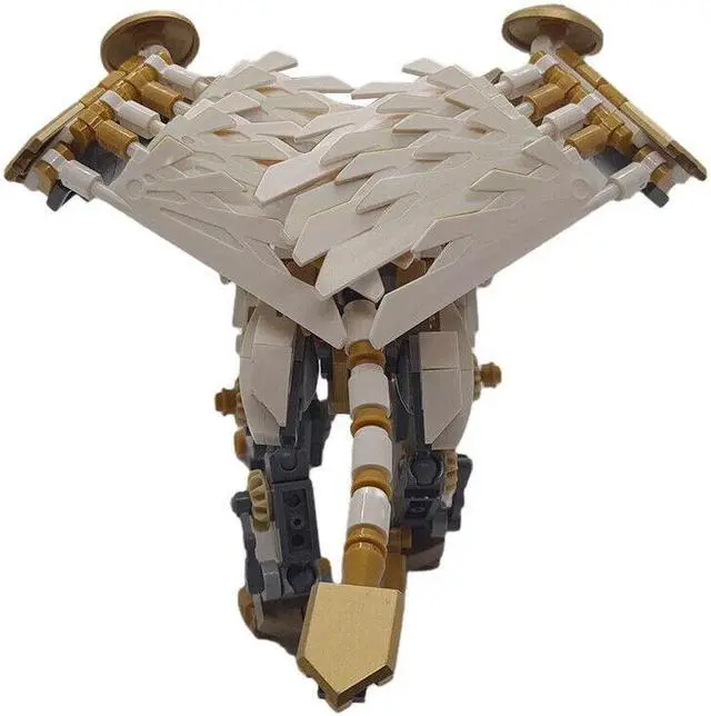 Alt view image 4 of 7 - ZITIANYOUBUILD Legendary Creature Mecha Robot from Strategy Game 452 Pieces Toys MOC