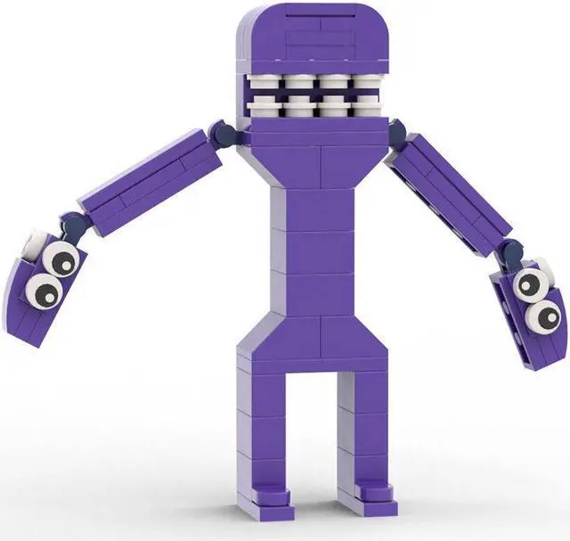 Alt view image 3 of 7 - ZITIANYOUBUILD 6-in-1 Monsters Collection with Pink Pig, Purple Snake 363 Pieces MOC