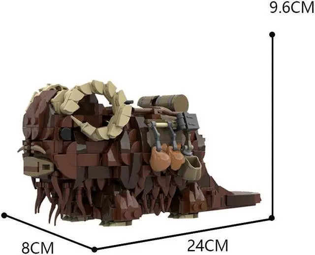 Alt view image 6 of 6 - ZITIANYOUBUILD B_ant-ha Model Transport Building Toys Sets & Packs 691 Pieces MOC