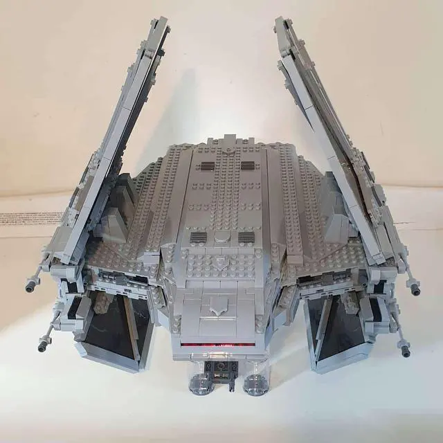 Alt view image 5 of 6 - ZITIANYOUBUILD TIE/es Assault Ship Echelon Transport Model 2435 Pieces Building Set MOC