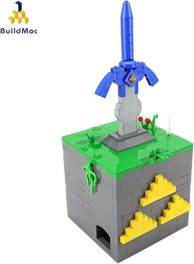 Alt view image 2 of 4 - ZITIANYOUBUILD The Master Sword Box Puzzle Box 1416 Pieces Building Toys Set MOC