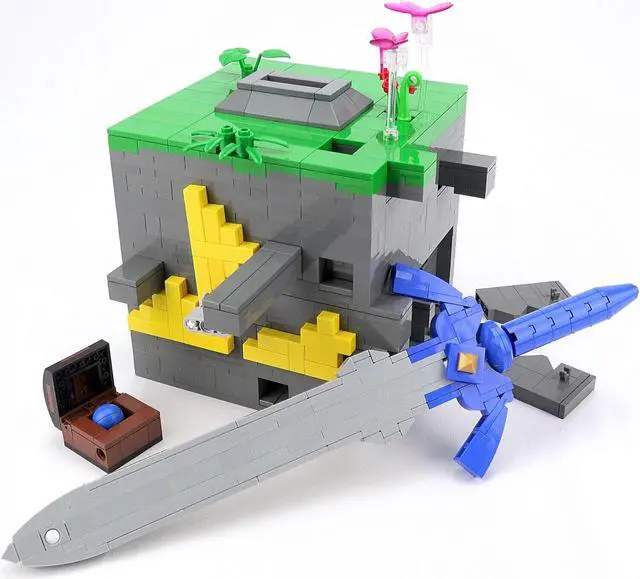 Main image of ZITIANYOUBUILD The Master Sword Box Puzzle Box 1416 Pieces Building Toys Set MOC