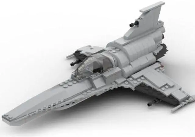 Main image of ZITIANYOUBUILD MOC-28656 Battlestar Galactica Viper Mark 7 Colonial Fleet's Fighter Model 289 Pieces 100% Compatible with LEGO Brand New and High Quality