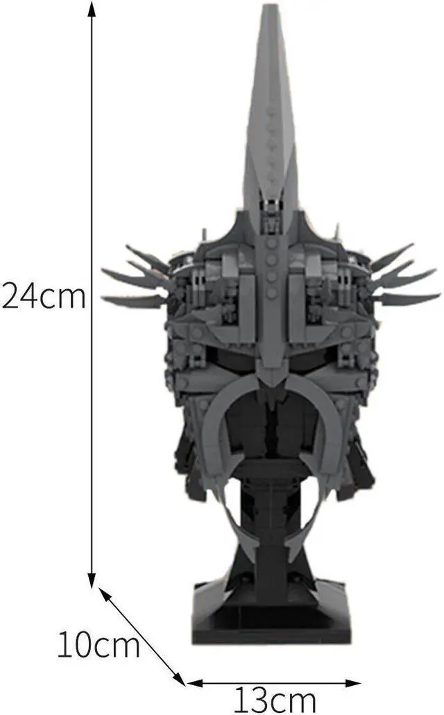 Alt view image 4 of 4 - ZITIANYOUBUILD Helmet 785 Pieces Building Toy from Movie for Collection Series MOC