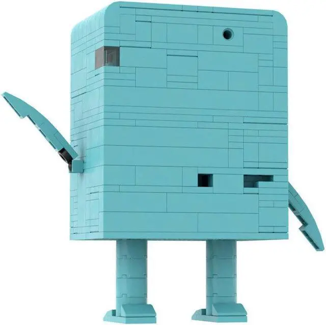 Alt view image 4 of 7 - ZITIANYOUBUILD BMO Puzzle Box Trusting and Helpful Robot 474 Pieces Building Toys MOC
