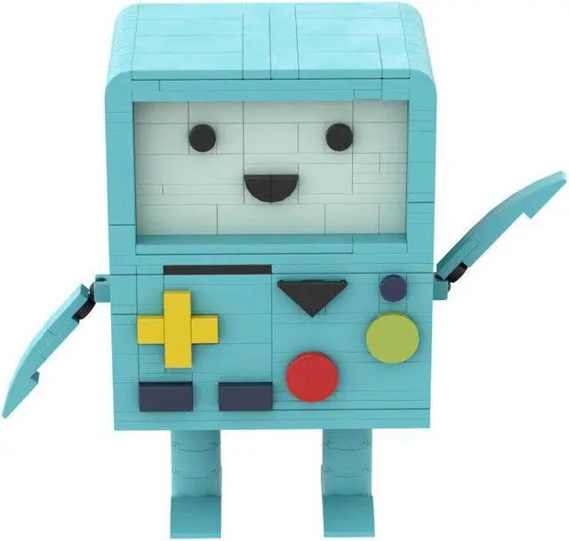 Alt view image 3 of 7 - ZITIANYOUBUILD BMO Puzzle Box Trusting and Helpful Robot 474 Pieces Building Toys MOC