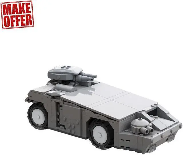 Alt view image 4 of 6 - ZITIANYOUBUILD Micro M577 Armored Personnel Carrier 551 Pieces from Sci-Fi movie MOC
