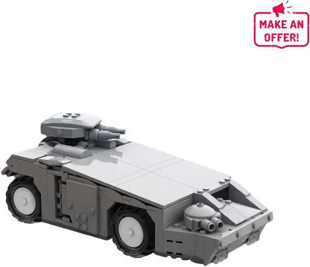 Alt view image 6 of 6 - ZITIANYOUBUILD Micro M577 Armored Personnel Carrier 551 Pieces from Sci-Fi movie MOC