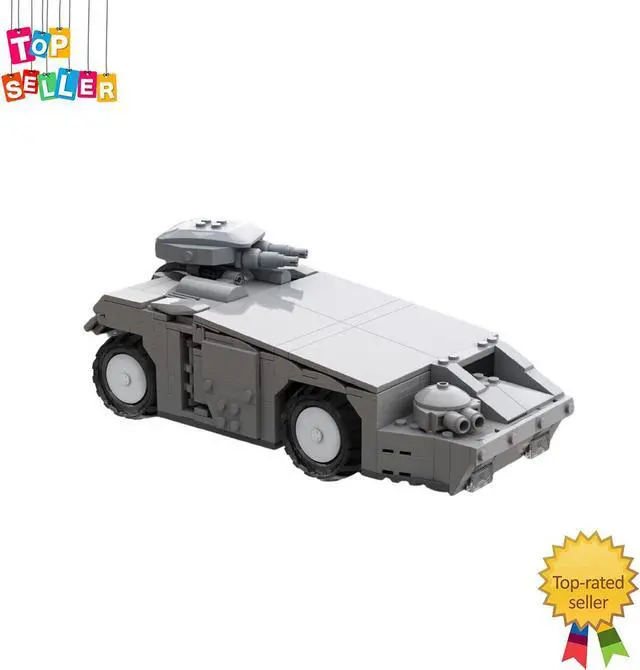 Alt view image 5 of 6 - ZITIANYOUBUILD Micro M577 Armored Personnel Carrier 551 Pieces from Sci-Fi movie MOC