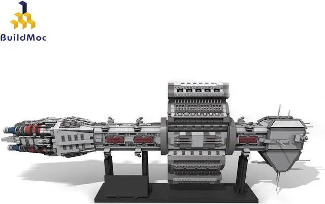 Main image of ZITIANYOUBUILD EAS Agamemnon Ship Omega class Destroyer 4739 Pieces Building Toys MOC