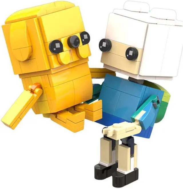 Main image of ZITIANYOUBUILD Finn & Jake Model from Adventure Movie 202 Pieces Building Toys MOC