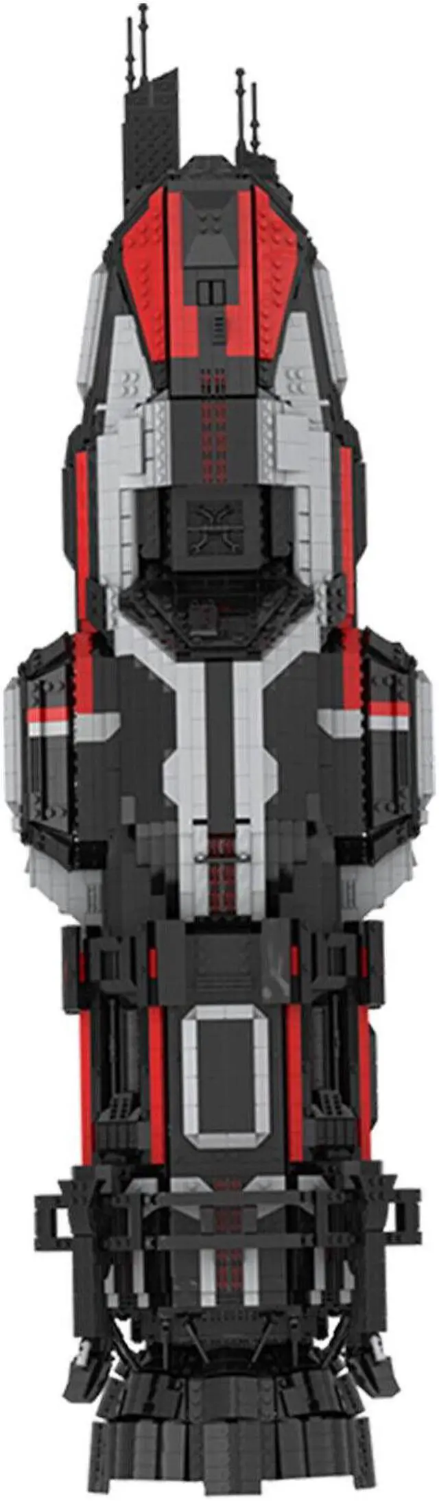 Alt view image 5 of 7 - ZITIANYOUBUILD MOC-51458 Rocinante from The Expanse Season 4 Rocinante Spaceship 5943 Pieces from TV 100% Compatible with LEGO Brand New and High Quality