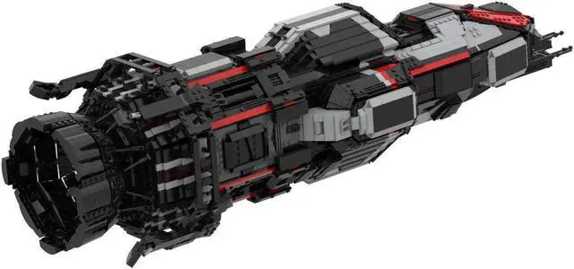 Alt view image 6 of 7 - ZITIANYOUBUILD MOC-51458 Rocinante from The Expanse Season 4 Rocinante Spaceship 5943 Pieces from TV 100% Compatible with LEGO Brand New and High Quality