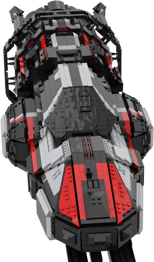 Alt view image 2 of 7 - ZITIANYOUBUILD MOC-51458 Rocinante from The Expanse Season 4 Rocinante Spaceship 5943 Pieces from TV 100% Compatible with LEGO Brand New and High Quality