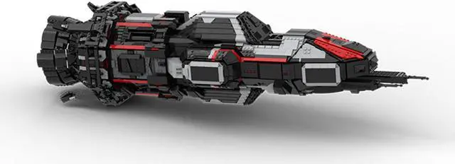 Alt view image 7 of 7 - ZITIANYOUBUILD MOC-51458 Rocinante from The Expanse Season 4 Rocinante Spaceship 5943 Pieces from TV 100% Compatible with LEGO Brand New and High Quality