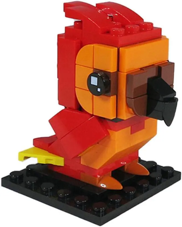 Alt view image 3 of 3 - ZITIANYOUBUILD Red Bird in Movie Model 91 Pieces 100% Compatible Building Toys Set MOC