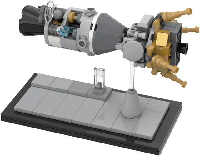 Main image of ZITIANYOUBUILD Apollo XIII Mission Display 123 Pieces Building Kit Building Toys Set MOC