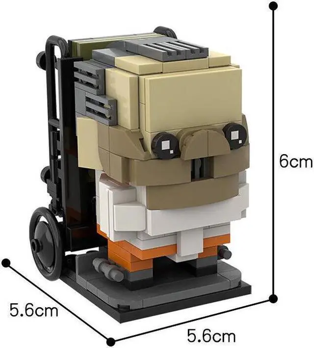 Alt view image 3 of 4 - ZITIANYOUBUILD Movie Character Model Building Toys 207 Pieces Building Toys Set MOC