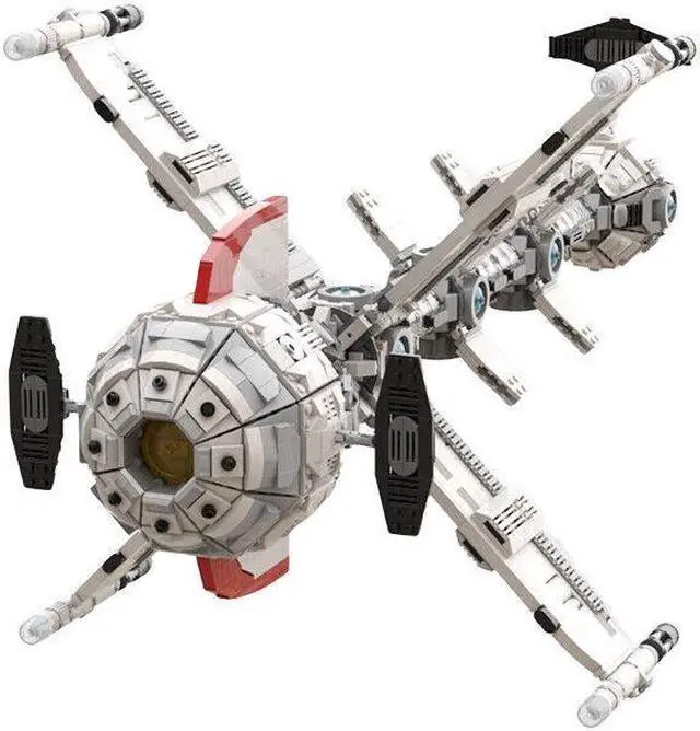 Alt view image 4 of 5 - ZITIANYOUBUILD Comet Spaceship with Compact Laboratory 3309 Pieces Building Toys MOC