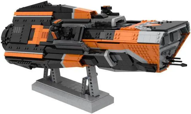 Main image of ZITIANYOUBUILD Morrigan-class Patrol Destroyer Frigate Corvette 3074 Pieces MOC