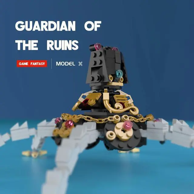 Alt view image 2 of 5 - ZITIANYOUBUILD Protector Guardian of the Ruins 365 Pieces Building Toys Set MOC