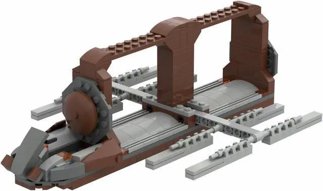 Alt view image 2 of 7 - ZITIANYOUBUILD Platoon Attack Craft with 32 Robot Seats 246 Pieces Building Toys Set MOC