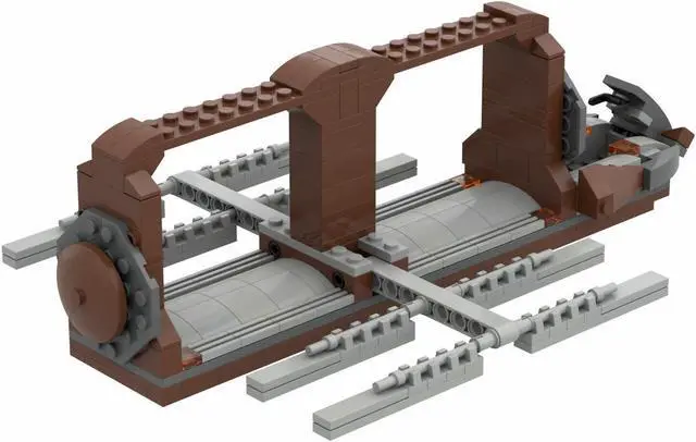 Alt view image 4 of 7 - ZITIANYOUBUILD Platoon Attack Craft with 32 Robot Seats 246 Pieces Building Toys Set MOC