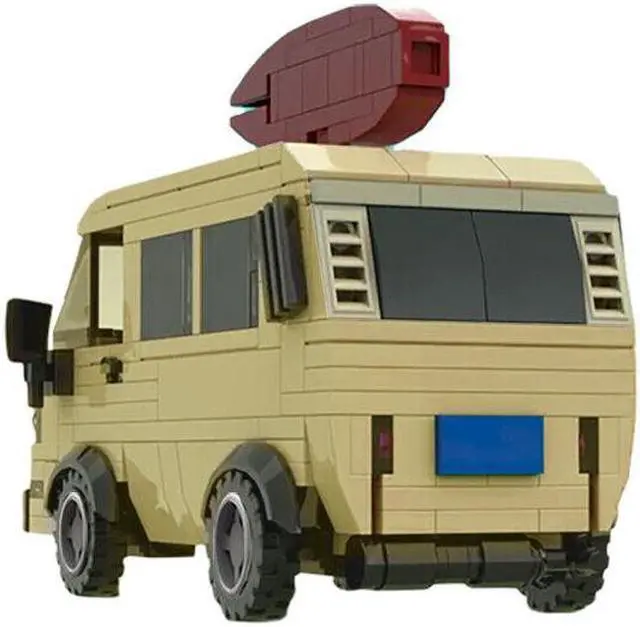 Alt view image 3 of 6 - ZITIANYOUBUILD Pizza Delivery Van 244 Pieces Building Toys Kit from TV Show Season 4 MOC