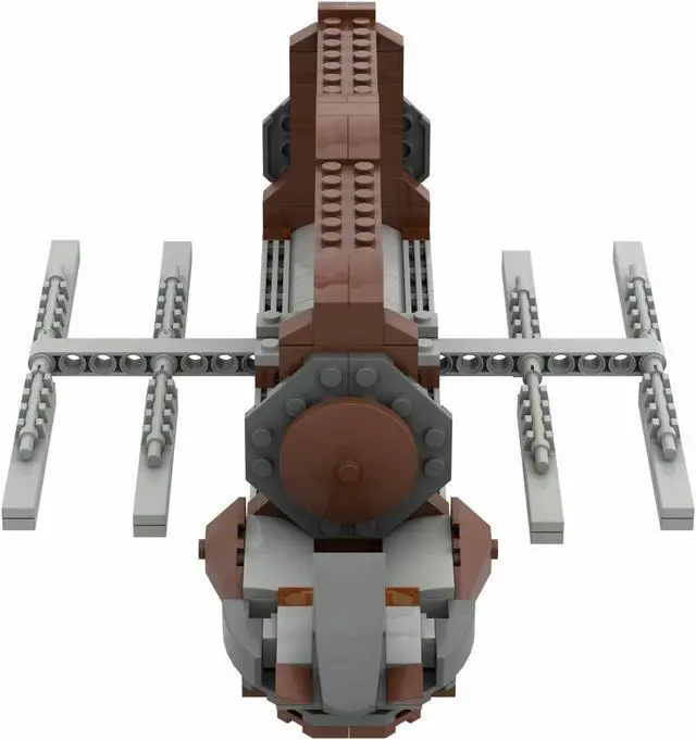 Alt view image 7 of 7 - ZITIANYOUBUILD Platoon Attack Craft with 32 Robot Seats 246 Pieces Building Toys Set MOC