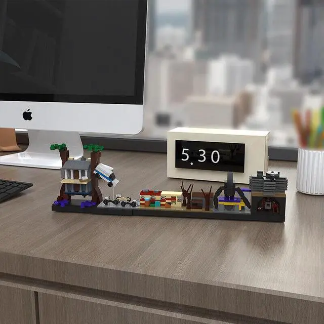 Alt view image 4 of 7 - ZITIANYOUBUILD Iconic Locations Scenes Skyline Architecture 451 Pieces from TV Show MOC