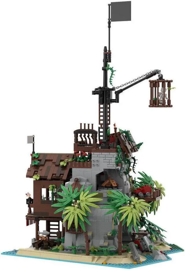 Alt view image 2 of 3 - ZITIANYOUBUILD Forbidden Island Model 2953 Pieces for 6270 Building Kit Building Set MOC