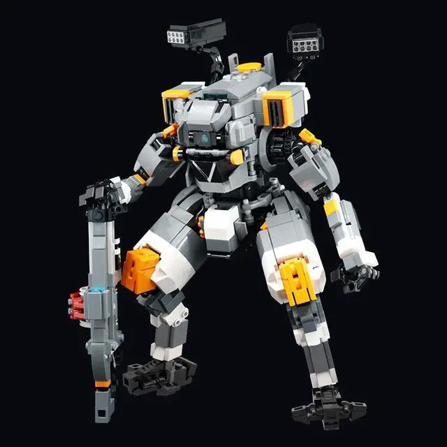Alt view image 2 of 4 - ZITIANYOUBUILD Titanfall Vanguard-Class Titan FS-1041 Mech 993 Pieces Building Toys Set for Collection