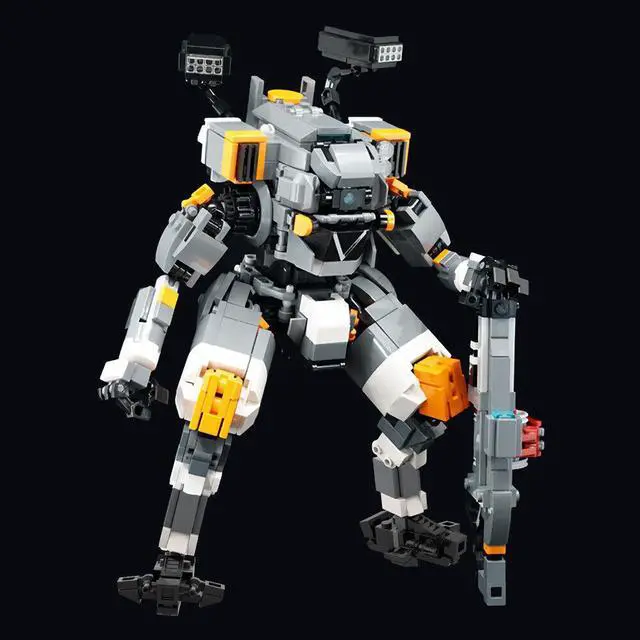 Alt view image 3 of 4 - ZITIANYOUBUILD Titanfall Vanguard-Class Titan FS-1041 Mech 993 Pieces Building Toys Set for Collection