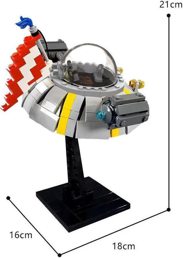 Alt view image 2 of 7 - ZITIANYOUBUILD Fictional Ship/Space Cruiser Model 554 Pieces from Comedy Animation MOC