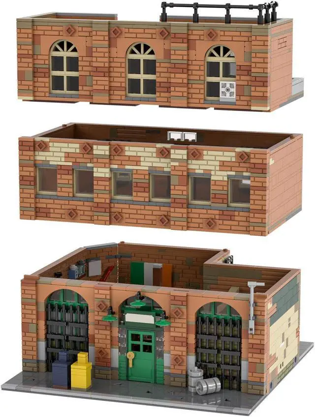 Alt view image 2 of 5 - ZITIANYOUBUILD Modular Pub The Worst Bar with Interior Building Toys Set 2541 Pieces MOC