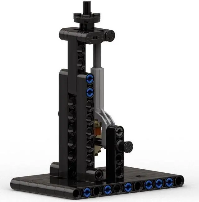 Alt view image 3 of 7 - ZITIANYOUBUILD The Display Stand Model for 75235/ 75342/75333/ 75301 Building Kit MOC