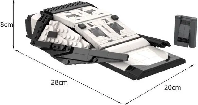 Alt view image 2 of 3 - ZITIANYOUBUILD Ship in Movie Model 440 Pieces Building Toys for Adults Building Toys MOC