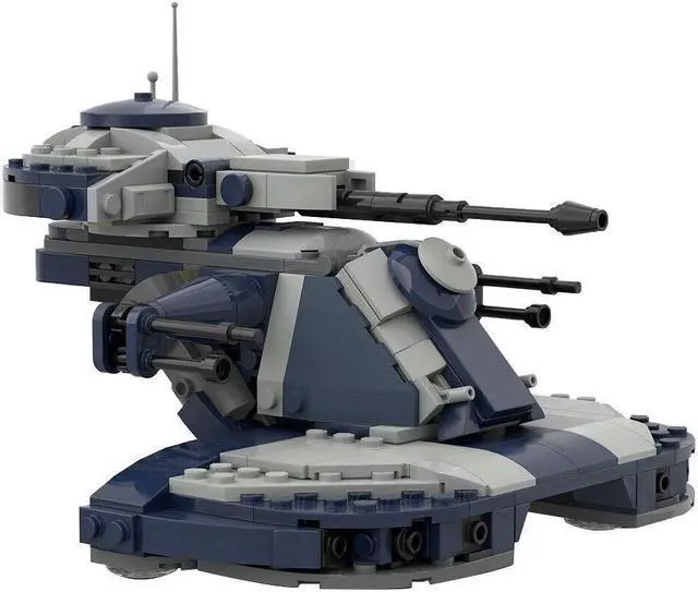 Alt view image 3 of 4 - ZITIANYOUBUILD MOC-53017 Armored Assault Tank AAT from 75283 Modification 358 Pieces MOC