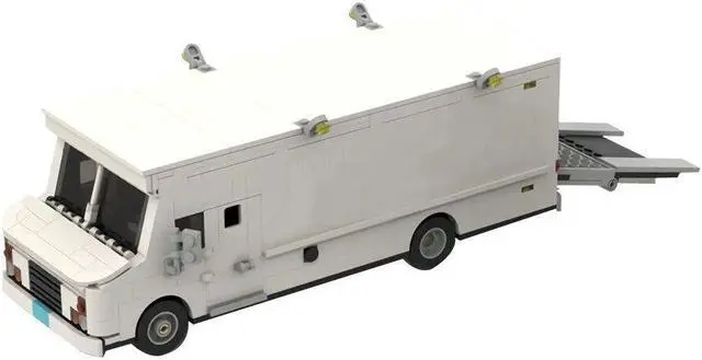 Main image of ZITIANYOUBUILD Time Machine and Doc Brown Van 699 Pieces Building Toys Set MOC