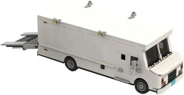 Alt view image 2 of 4 - ZITIANYOUBUILD Time Machine and Doc Brown Van 699 Pieces Building Toys Set MOC