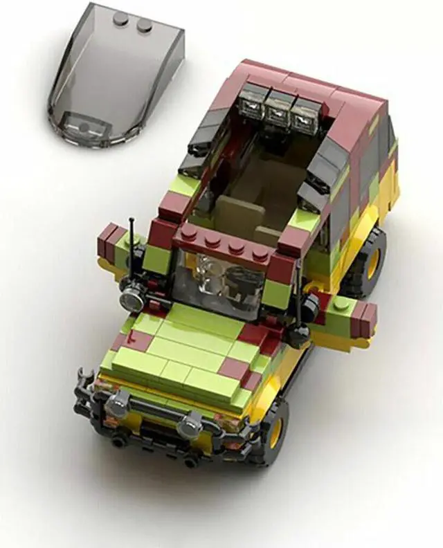 Alt view image 3 of 6 - ZITIANYOUBUILD Car SUV Touring Vehicle Building Toys Set 310 Pieces from Movie MOC