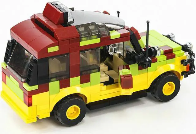 Alt view image 4 of 6 - ZITIANYOUBUILD Car SUV Touring Vehicle Building Toys Set 310 Pieces from Movie MOC