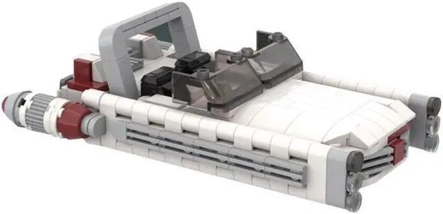 Main image of ZITIANYOUBUILD Majordomos Landspeeder Model 352 Pieces Building Toys Set MOC