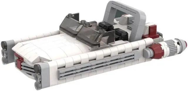 Alt view image 2 of 3 - ZITIANYOUBUILD Majordomos Landspeeder Model 352 Pieces Building Toys Set MOC