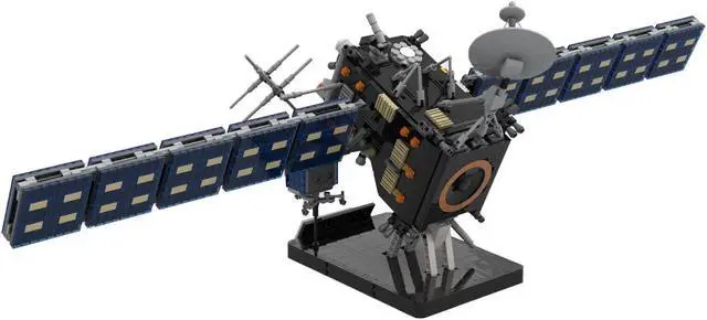 Alt view image 6 of 6 - ZITIANYOUBUILD Rosetta Philae Spacecraft Robotic Space Agency Lander 2320 Pieces MOC