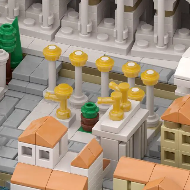 Alt view image 4 of 7 - ZITIANYOUBUILD Amphitheatrum Flavium/ Colosseum Model 3959 Pieces Building Toys Set MOC