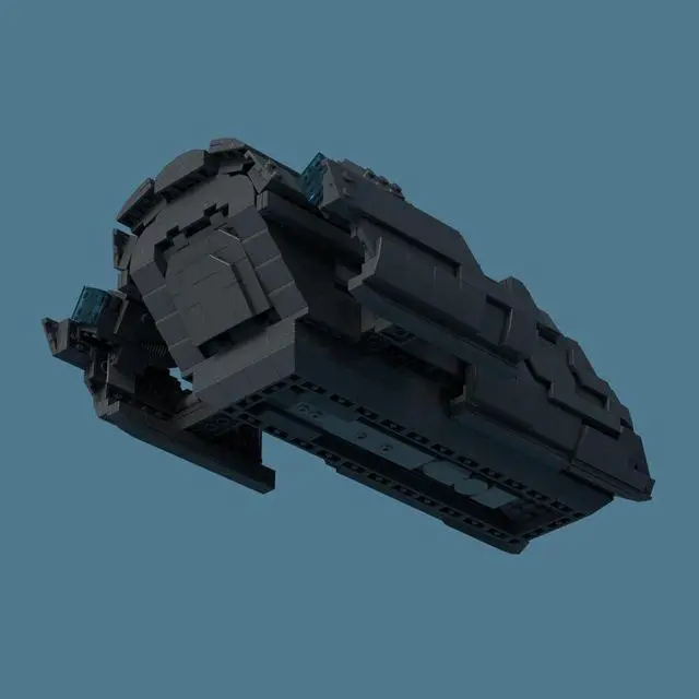 Alt view image 4 of 7 - ZITIANYOUBUILD Puddle Jumper / Transport Ship from Movie 1110 Pieces Building Toys MOC