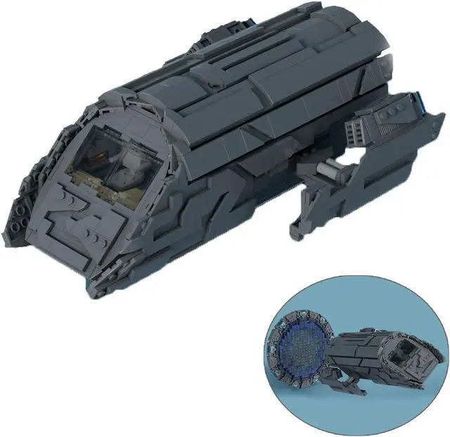 Main image of ZITIANYOUBUILD Puddle Jumper / Transport Ship from Movie 1110 Pieces Building Toys MOC