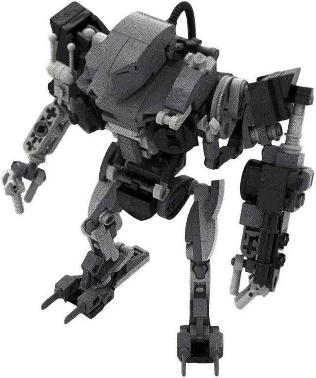 Alt view image 3 of 6 - ZITIANYOUBUILD Robot Policemen Model 262 Pieces Building Kit Building Toys Set MOC