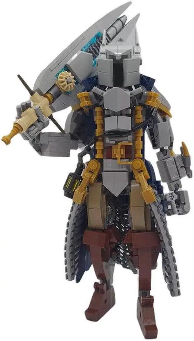 Main image of ZITIANYOUBUILD Mecha Knight with Claymore Model 401 Pieces Building Toys MOC